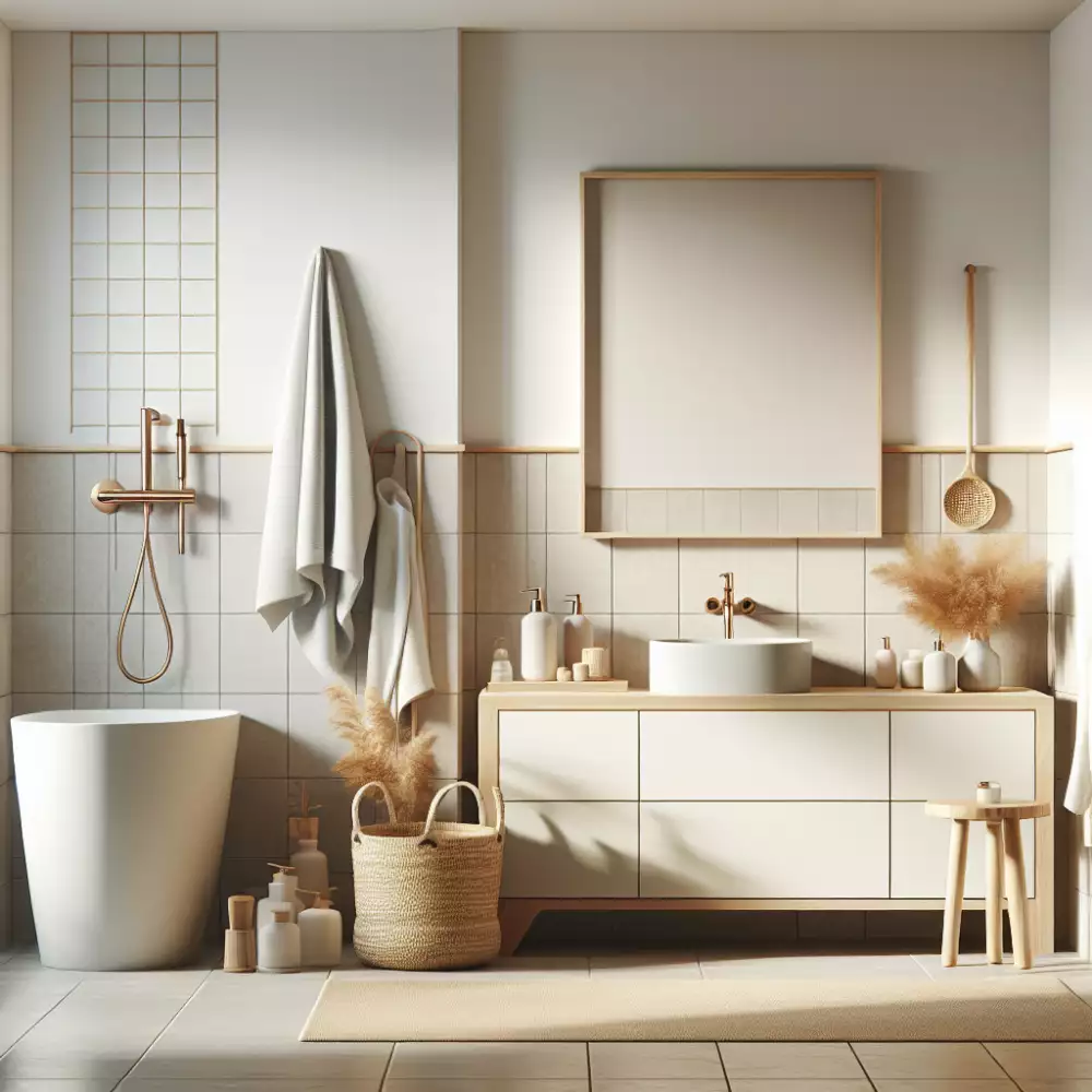 skandinávská koupelna